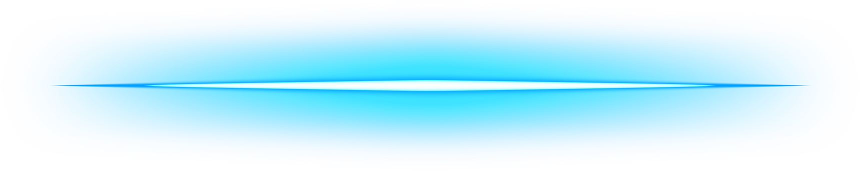 Glowing Blue Neon Line